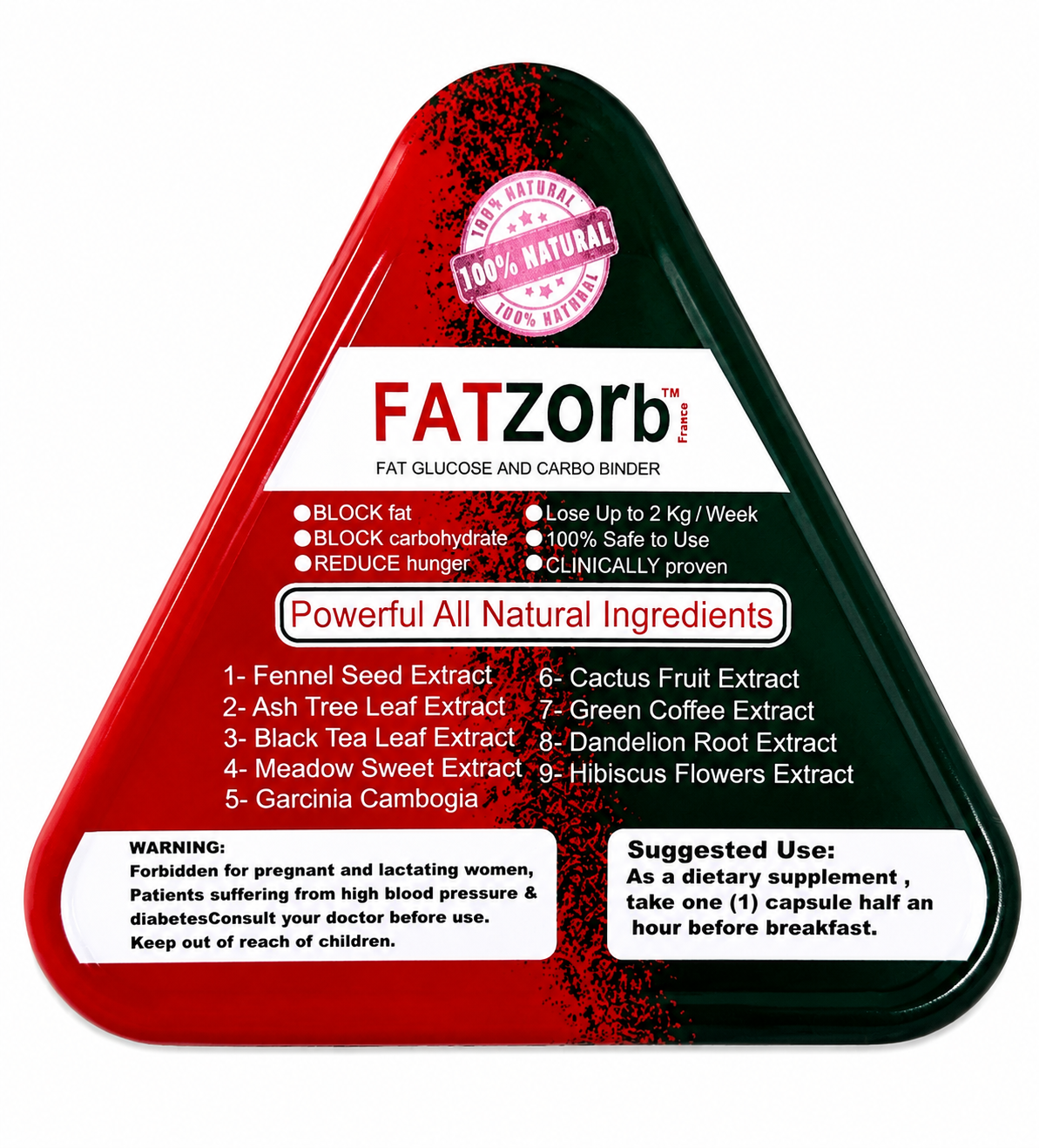Капсули для схуднення Фатзорб Преміум "FatZorb Premium". 💊36 - Зображення 2