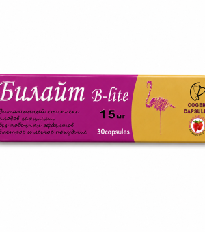 Капсули для схуднення Білайт Полуниця B-lite 💊30