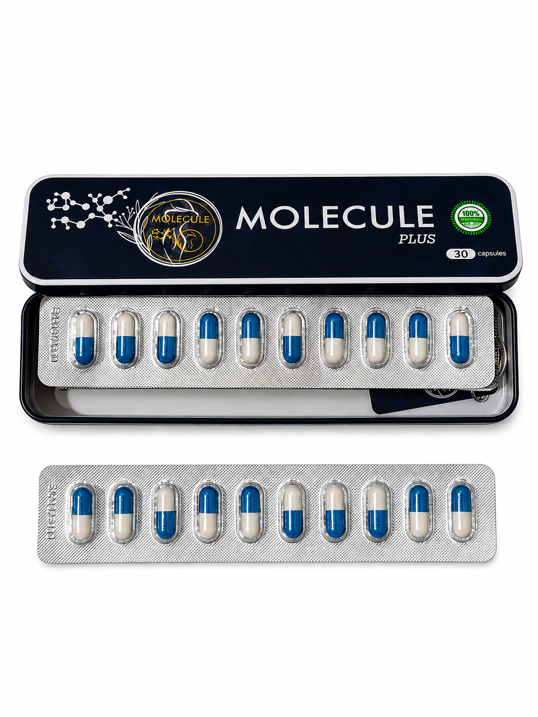 Капсули для схуднення Molecule Plus 💊30 - Зображення 2