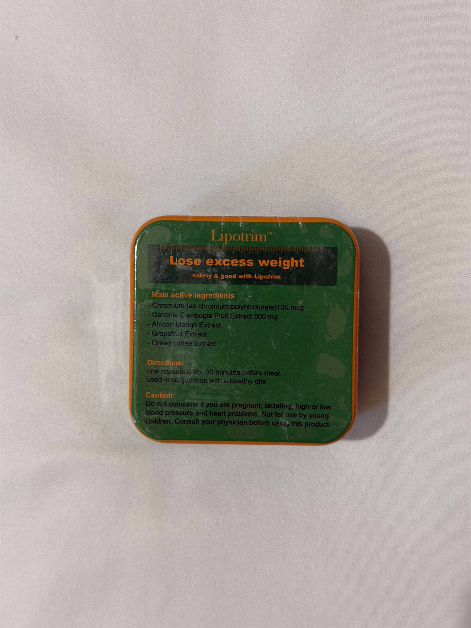 КАПСУЛИ ДЛЯ СХУДНЕННЯ LIPOTRIM NATURAL SLIMMING CAPSULE (пробник)💊6 - Зображення 4